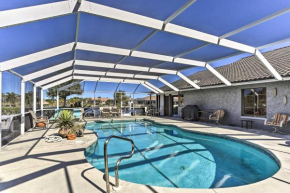 Canalfront Cape Coral Home with Pool and Dock!